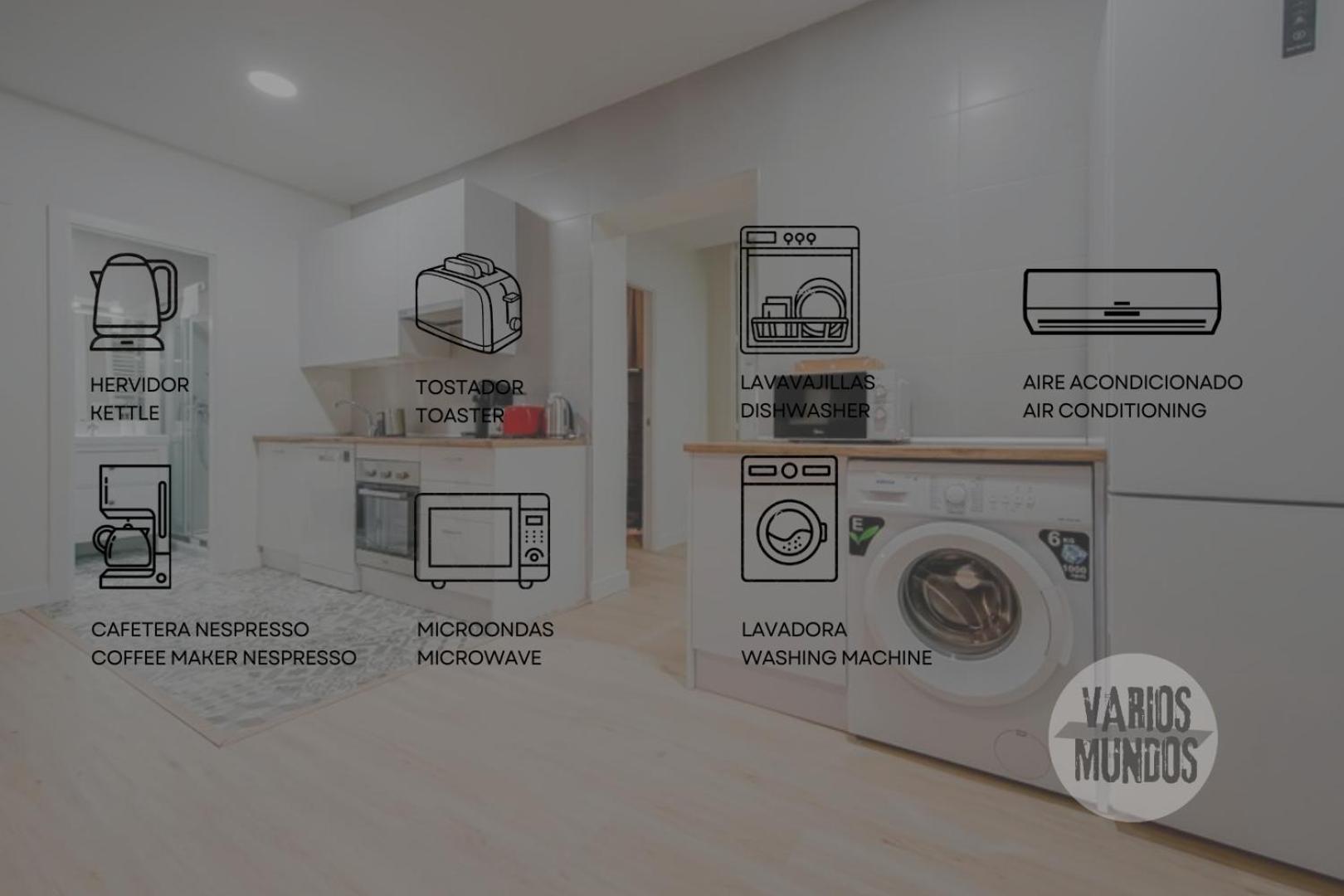 Cozy&New Apartment Para 6Pax En La Plaza De Tirso - Madrid E1 Exterior foto